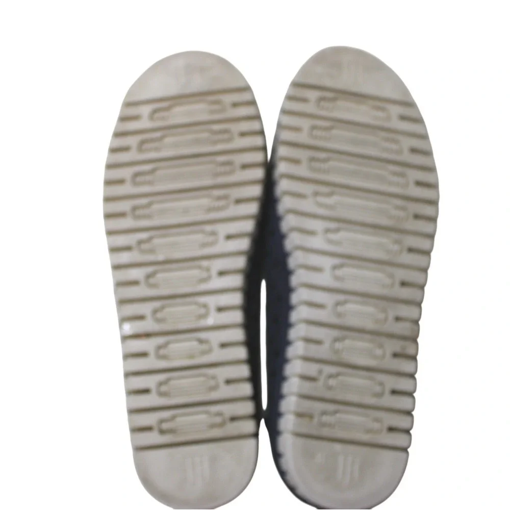 Ilse Jacobsen Tulip 139 Loafers Womens 41 Navy Blue Good Laser Cut Slip On Flats